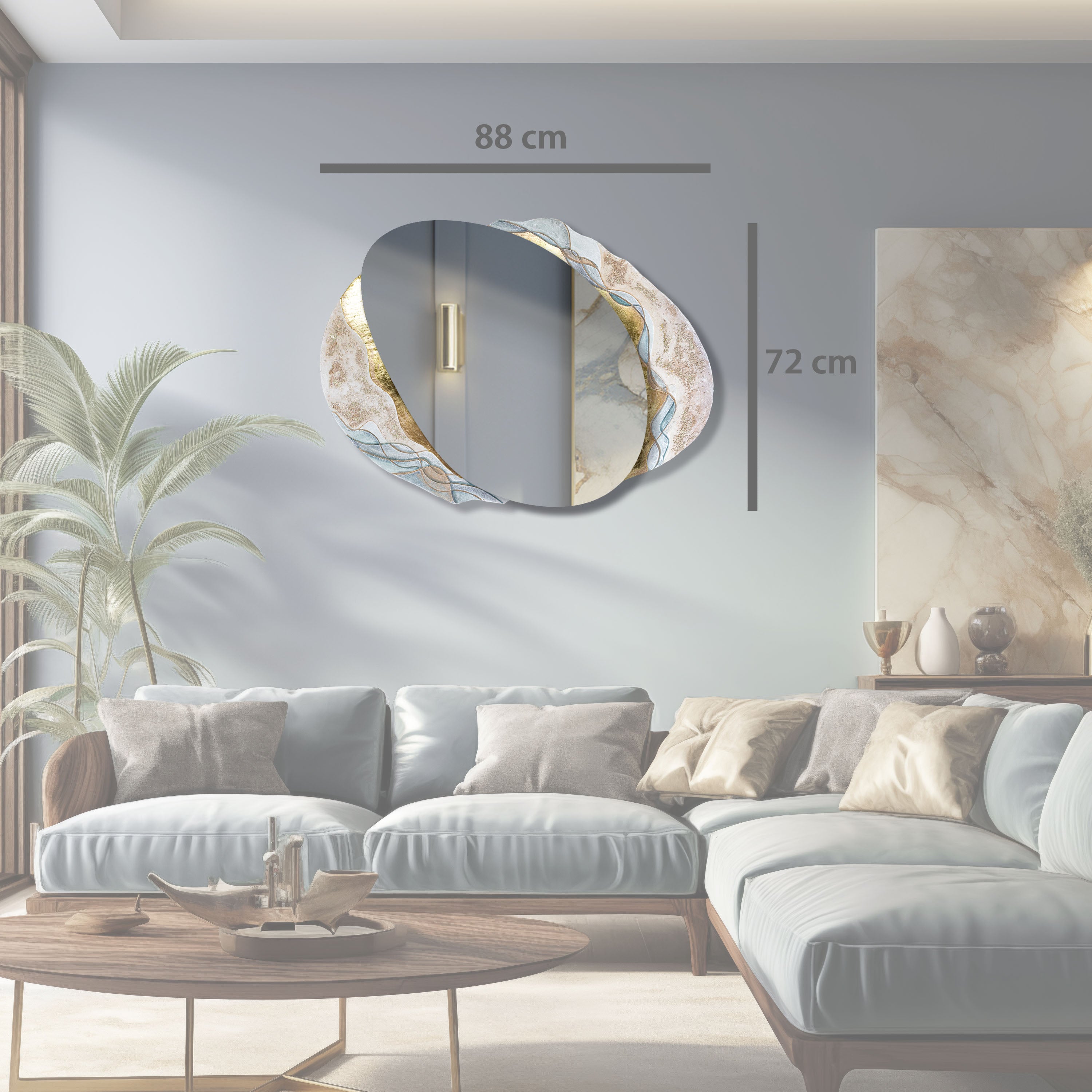 Specchio "Tesoro Sommerso"